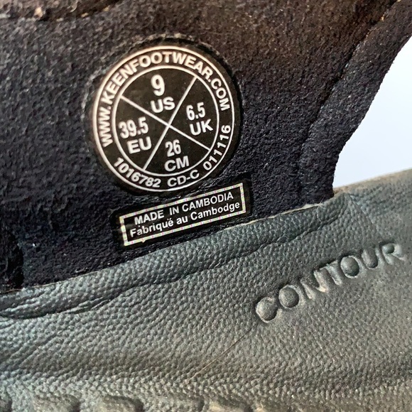 Keen Black  Sandals Ladies size 9 - Picture 7 of 9
